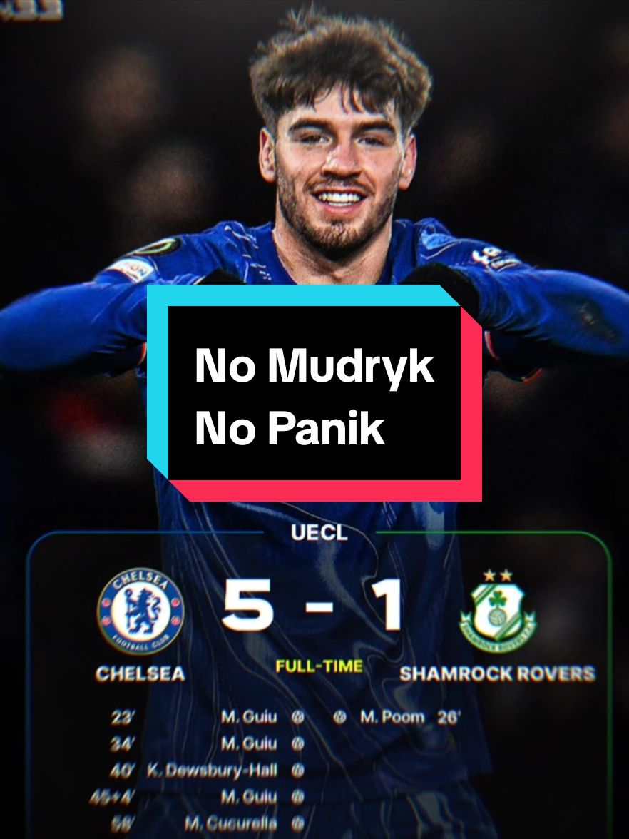 No Mudryk No Panik 💙🔥 #chelseafc #cfc #theblues #ktbffh #londonisblue #footballtiktok #football #conferenceleague 