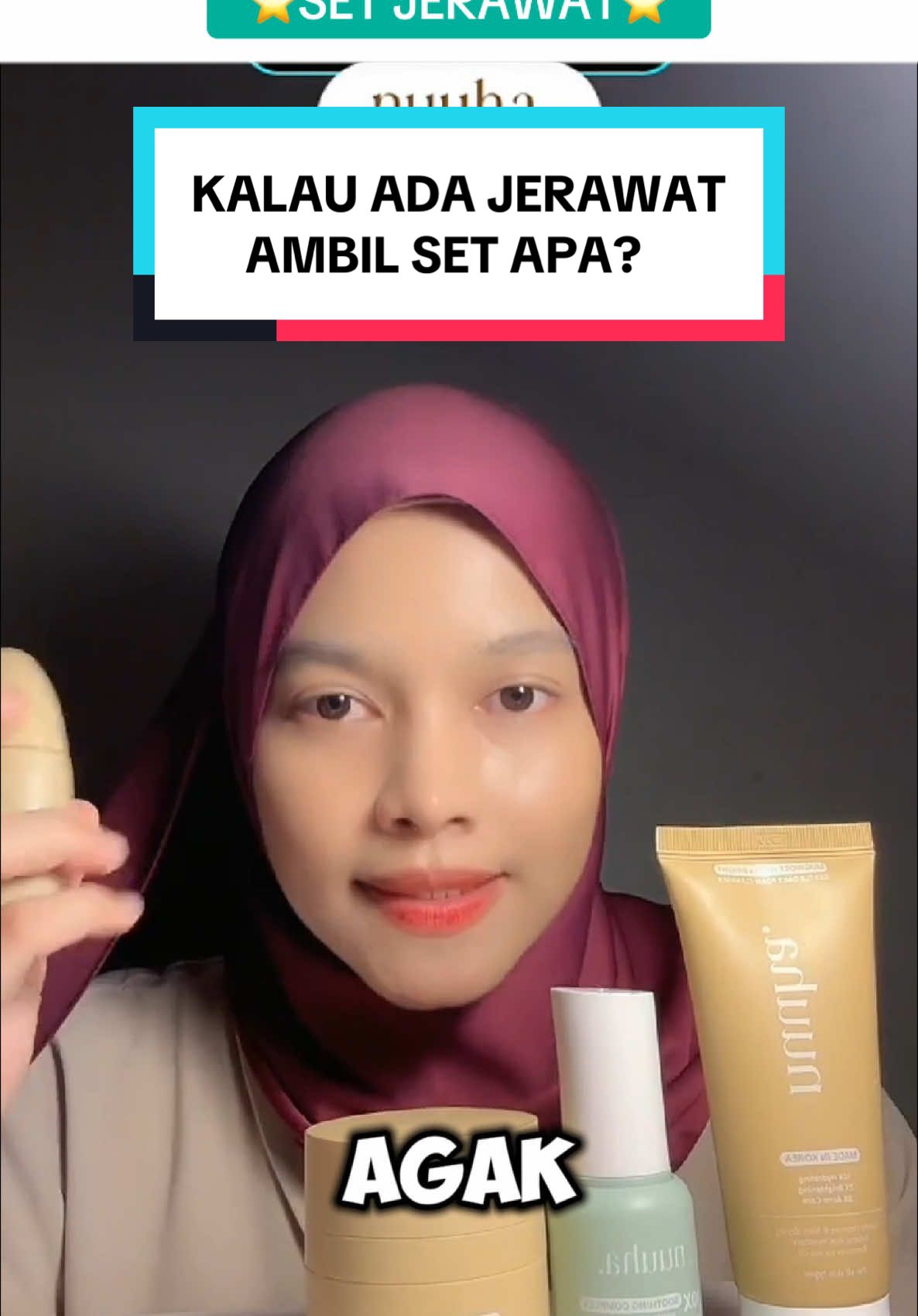 Jika anda struggle dengan jerawat, boleh grab FULL ACNE RELIEF SET. Cepat2 ambil promo dalam LIVE sekarang ‼️ #moisturizer #setjerawat #acnerelief #halalskincare #sijilhalal #nuuhabeauty 