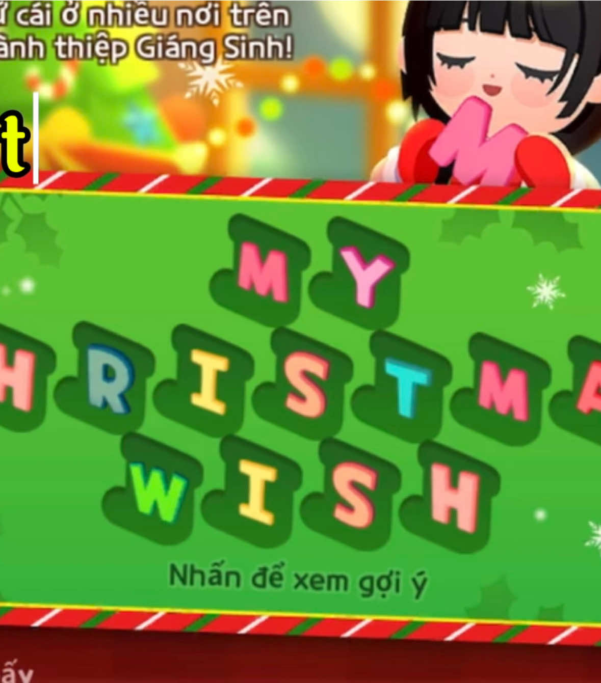 Hướng dẫn chi tiết sự kiện nhặt chữ làm thiệp giáng sinh 💗🎄#playtogethervn #GamingOnTikTok #fyp #thiênngưcute #cakiwikiwi #xuhuong #xh #xhd #playtogether #xuhuong #xuhuong 