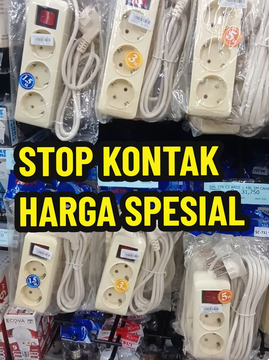 stop kontak harga spesial. #stopkontak #colokanlistrik #colokan #wibgajian 