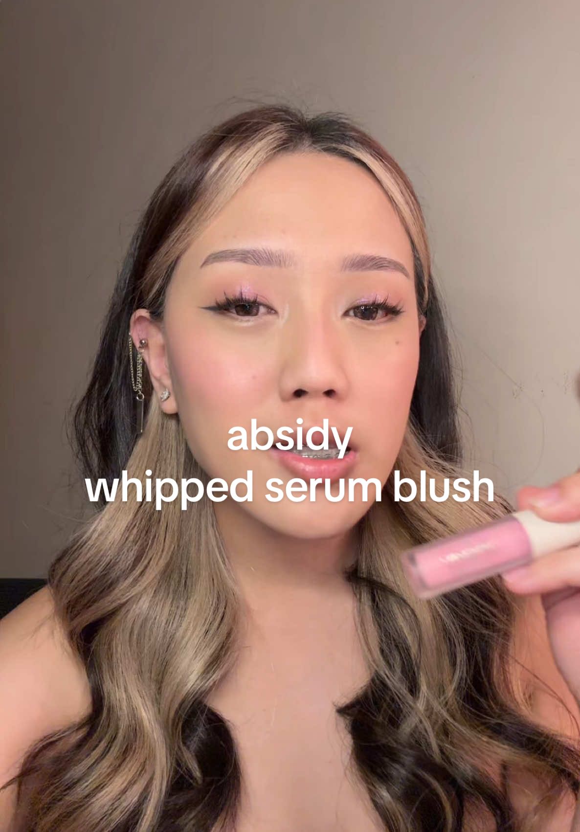 ito lang liquid blush na naubos ko!!! not sponsored but this is deadass my most favorite local liquid blush 💓 @Absidy Beauty i love uuuu and ur whipped serum blush 