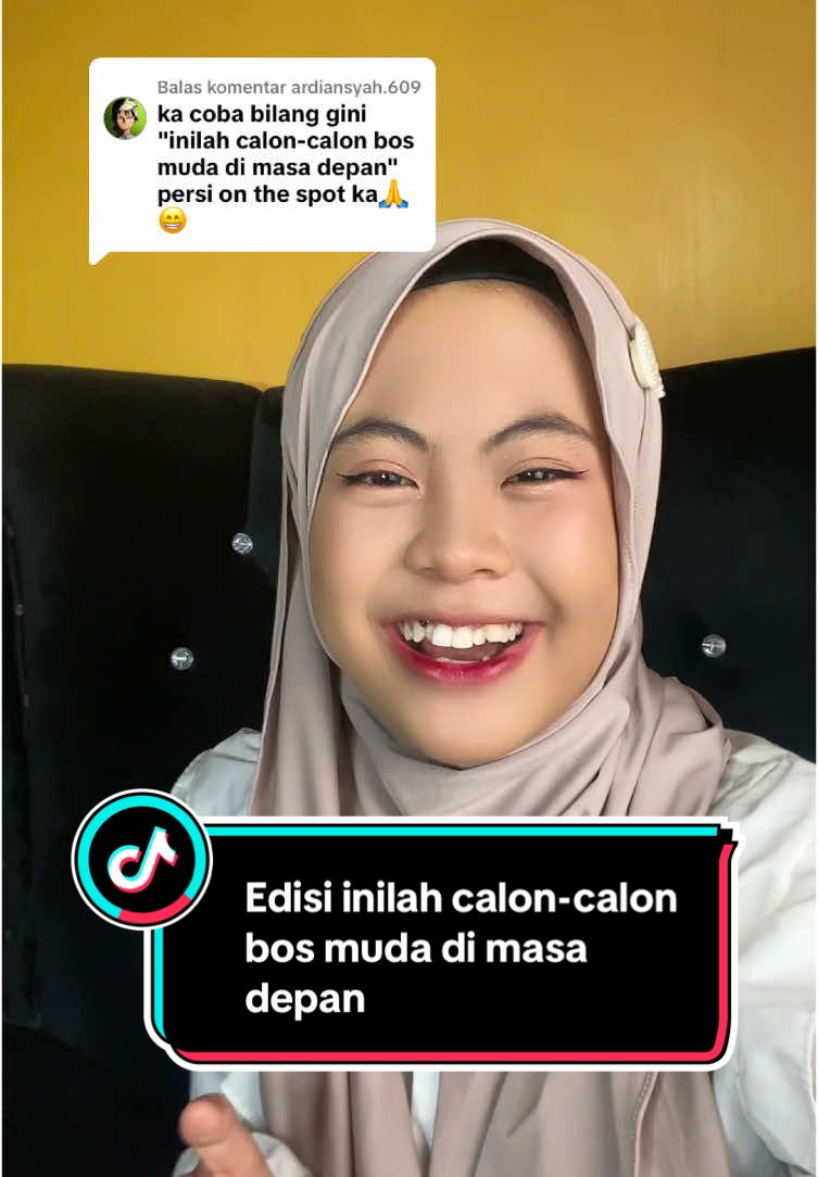 Membalas @ardiansyah.609  edisi inilah calon bos muda dimasa depan!  #challenge #vochallenge #voiceover #tirusuara #serunyabelajar #serunyaditiktok #foryoupage #explore #dubbing #lampungpride #lampungtiktok #samasamabelajartiktok #tiktoktainment 