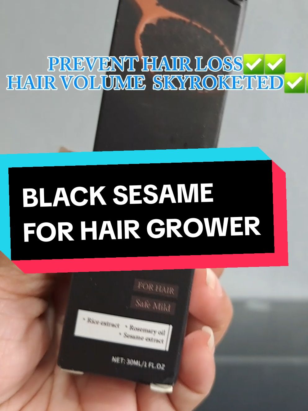 HAIR SERUM  YAN🥰🥰 #capcut #blacksesamehairserum  #waterserum #forhairloss #forhairgrower #fypage #mommywengfinds26 #smallaffilliate #smallaffilliatemarketing 