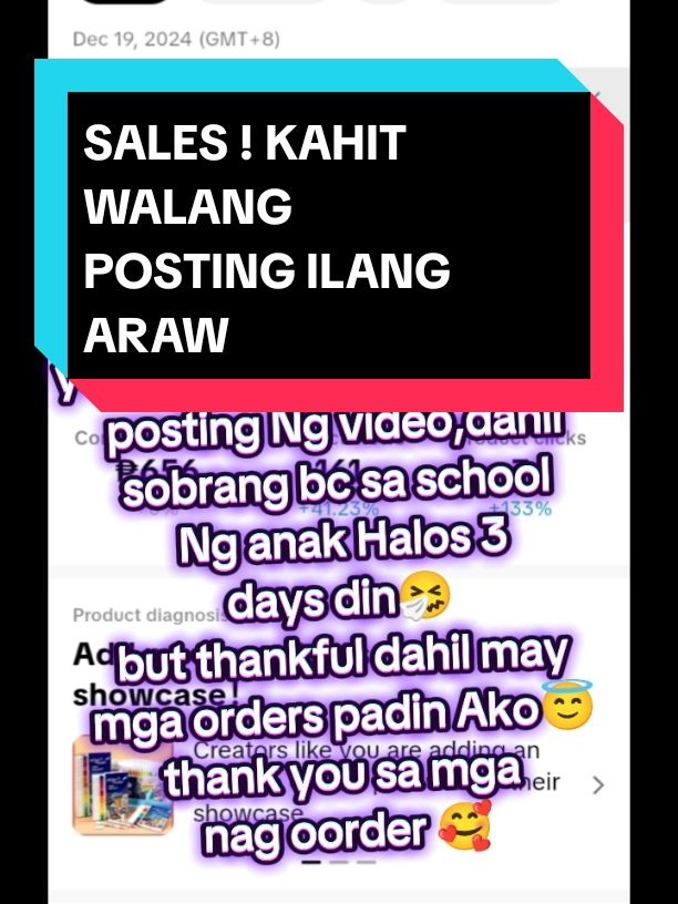 Thank you 😇🙏  kahit Hindi na magawa mag gawa Ng content ilang Araw din walang posting .. #sales #foryoupage #affliatemarketing #smallaffliate 