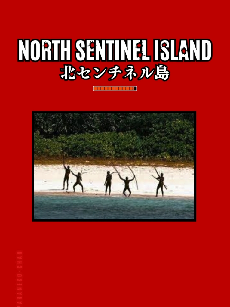 【解説↓】北センチネル島(North Sentinel Island)とは？ 周囲をサンゴ礁に囲まれた面積70平方キロほどの島。ここには地球上で最も孤立していると言っていい狩猟採集民が暮らしており、部外者の立ち入りを完全に拒んでいる。 人口の流出入がなく、基本的に外界との接触がないセンチネル族の人々が、いつからこの島に住んでいるのか、正確なところは誰も知らないが、いくつかの研究により、数万年前にアフリカから移住してきた可能性が示唆されている。 　センチネル族の人々は弓の名手で、外の人間が島に接近すると、追い返すために激しく攻撃してくることで知られる。森に覆われたこの島の住人は彼らだけで、人口はおそらく100人程度。過去の接触の試みは、槍と矢の雨で迎えられた。 　1974年には、アンダマン諸島のドキュメンタリー番組の制作のためボートからセンチネル族を撮影していたナショナル ジオグラフィックTVのディレクターが、投げつけられた槍で負傷する事故が起きた。遠征に同行したナショナル ジオグラフィックの写真家ラフバー・シン氏はこのとき、白い砂浜で弓と矢を掲げて小躍りする戦士たちを撮影。この写真は、外界からの接触を拒絶するセンチネル族を象徴する写真となっている。 　彼らの猛々しさを示す事件は、2006年にも起きた。舟で眠っている間に北センチネル島の砂浜に漂着してしまった2人の漁師が、センチネル族による被害にあったのだ。彼らを回収するためにヘリコプターが着陸を試みたが、島民がヘリコプターに矢を放ってきたため、回収は断念された。 チャウ氏は、最初に上陸を試みた11月15日の体験を日誌に記していた。 　彼はまず、防水加工された聖書を高く掲げた。すると、島から矢が飛んできて聖書を貫通したという。さらに2人の男性が弓に矢をつがえるのが見えたので、チャウ氏は慌ててカヤックを漕いで退却した。彼は漁師たちに島の近くまで送ってもらい、海上で待機してもらっていた。 　チャウ氏は日誌に、北センチネル島の人々は「サタンの最後の砦」なのだろうかと記し、「彼らはなぜ、こんなにも身構え、敵意をむき出しにするのだろう？」と、自分が歓迎されなかったことに失望していた。 　おそろしい思いをしたにもかかわらず、チャウ氏はその夜、再び島に行くことを決めた。そして漁師に、今回は自分を待たず、アンダマン諸島を管轄する行政府があるポートブレアにいる友人に手紙を届けるように指示した。 11月17日、漁師たちは島の様子を確認しに行った。のちに警察による事情聴取を受けた彼らは、遠くの海上から、センチネル族が浜辺で人を引きずるのを見たと語った。身につけているものと体形から、彼らはそれがチャウ氏だろうと思ったという。 #analoghorror #creepypasta #都市伝説 #horrortok 