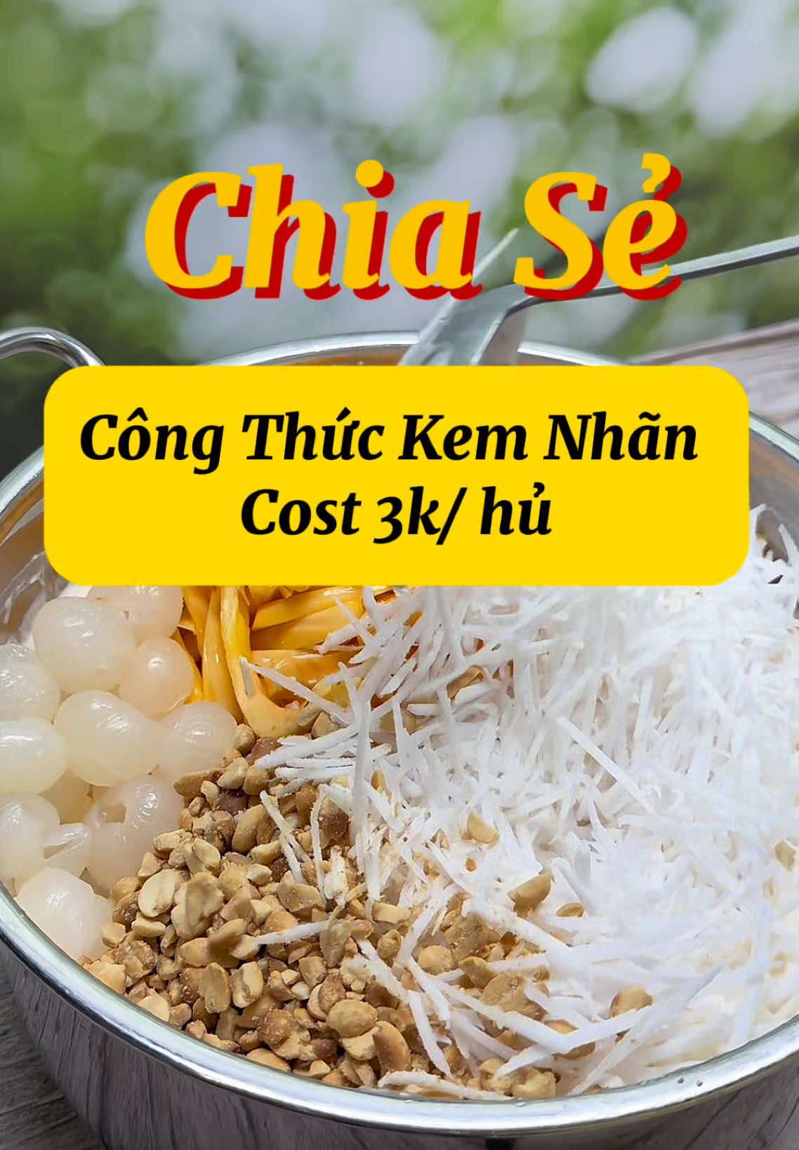 Công Thức Kem Nhãn #LêThư #tiemnhaan68 #kemnhan #chiasekinhnghiem #viralvideo 