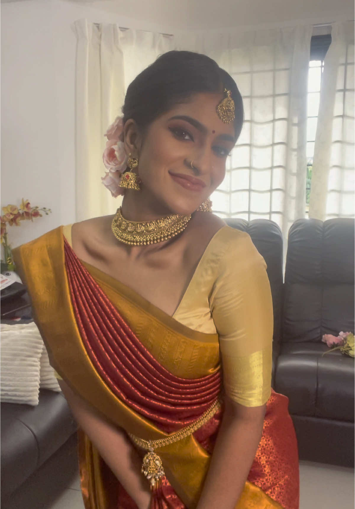 And another one… Mua/Hairstylist/Saree drapist: @EmmanuelHairmakeup #transition #tamiltransition #mua #makeup #makeupartist #bridal #bridalmakeup #indianbride #model #modelmakeup #malaysiamua #malaysia #makeuptransition