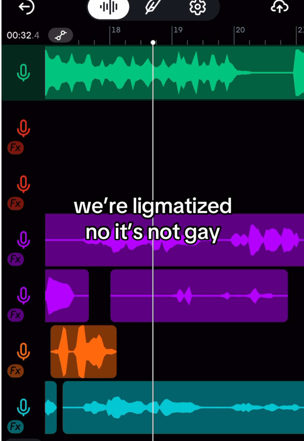 LIGMATIC AHSHSH lyrics by th3obi_ and linysc on instagram 😭 #satire #brainrot #parody #ligmatic #magnetic #illit #illitmagnetic #singing #bandlab #cover #kpop