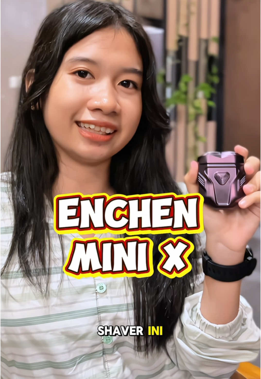 Enchen Mini X Shaver rekomendasi cukuran elektrik portable canggih lengkap dengan LED Display Digital dan sudah anti air serta aman di kulit #enchenminix #enchenminixshaver #enchenminishaver #cukuranportable 