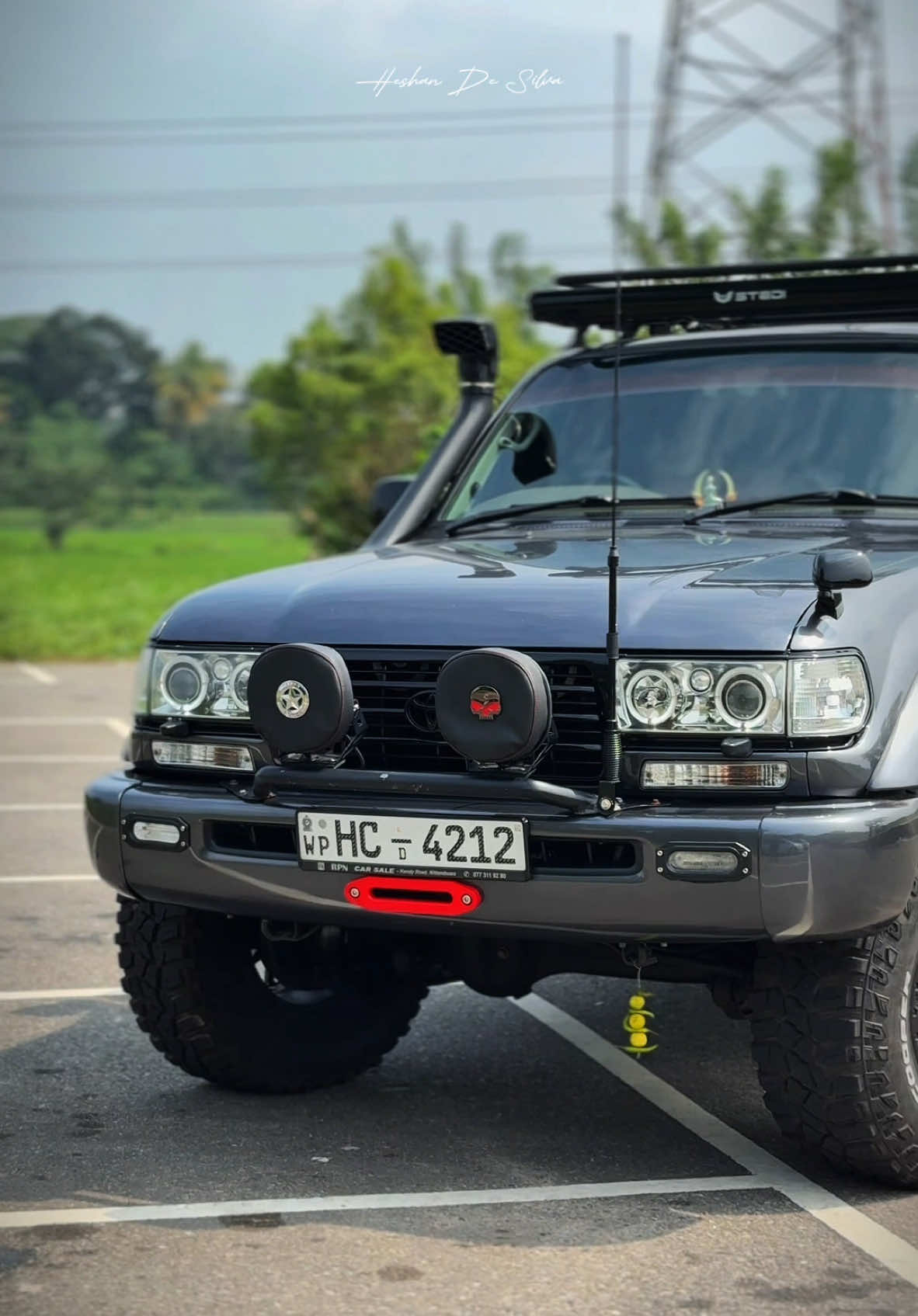 My new member “The Beast”! . . . . . . . . . . . . . #heshandesilva #landcruiser80 #80series #newmember #TheBeast #1HD #jeeplovers #srilankanjeeplovers #srilanka #srilankan_tik_tok🇱🇰 #fypシ゚viral #landcruiser 