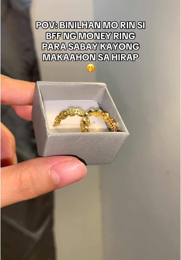 Ito na yung sagot sa kahirapan natin bff 😩 #moneyring #luckyring #luckycharm #moneycatcher 