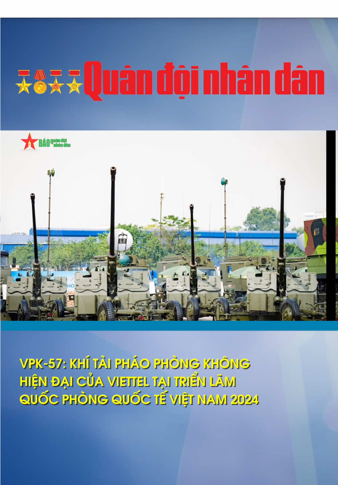 Viettel giới thiệu VPK-57: Khí tài pháo phòng không hiện đại tại Triển lãm Quốc phòng 2024 #tiktoknews #bqdnd #quandoi #trienlamquocphongquocte2024 