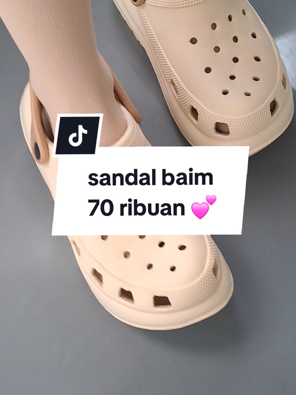 Membalas @helowwmeowg bisa dipakai didalam maupun luar ruangan,, barang sesuai gambar ready 4 warna ya ka 💖💖💖💖 #sandalbaim #promoguncang11 #sandalfuji #terfujifuji 