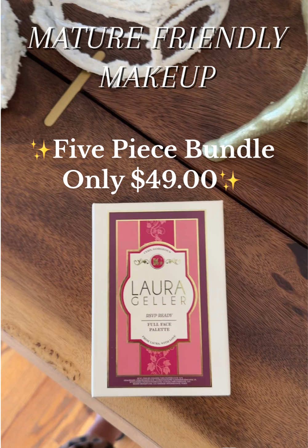 Replying to @Ruth Laura Geller Limited Edition Full Face Bundle. #makeuppalette ##powderfoundation #makeupbrushes #maturemakeup #womenover50 #laurageller  #lauragellerbeauty #makeuptok #newyearnewaura #tiktokshopholidaydeals #winterfinds 