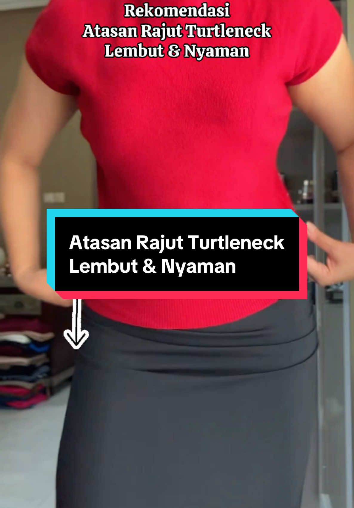 Atasan rajut turtleneck yang berbahan lembut ini nyaman dipakai karena ngga bikin gerah. Kelenturan dan kelembutannya yang menjadikan atasan rajut ini bikin betah dipakainya. Gercepin di keranjangmu mumpung promo, pilih warnamu. #atasanrajut #rajutturtleneck #atasanrajutmurah #kaosturtleneck #wibgajian 