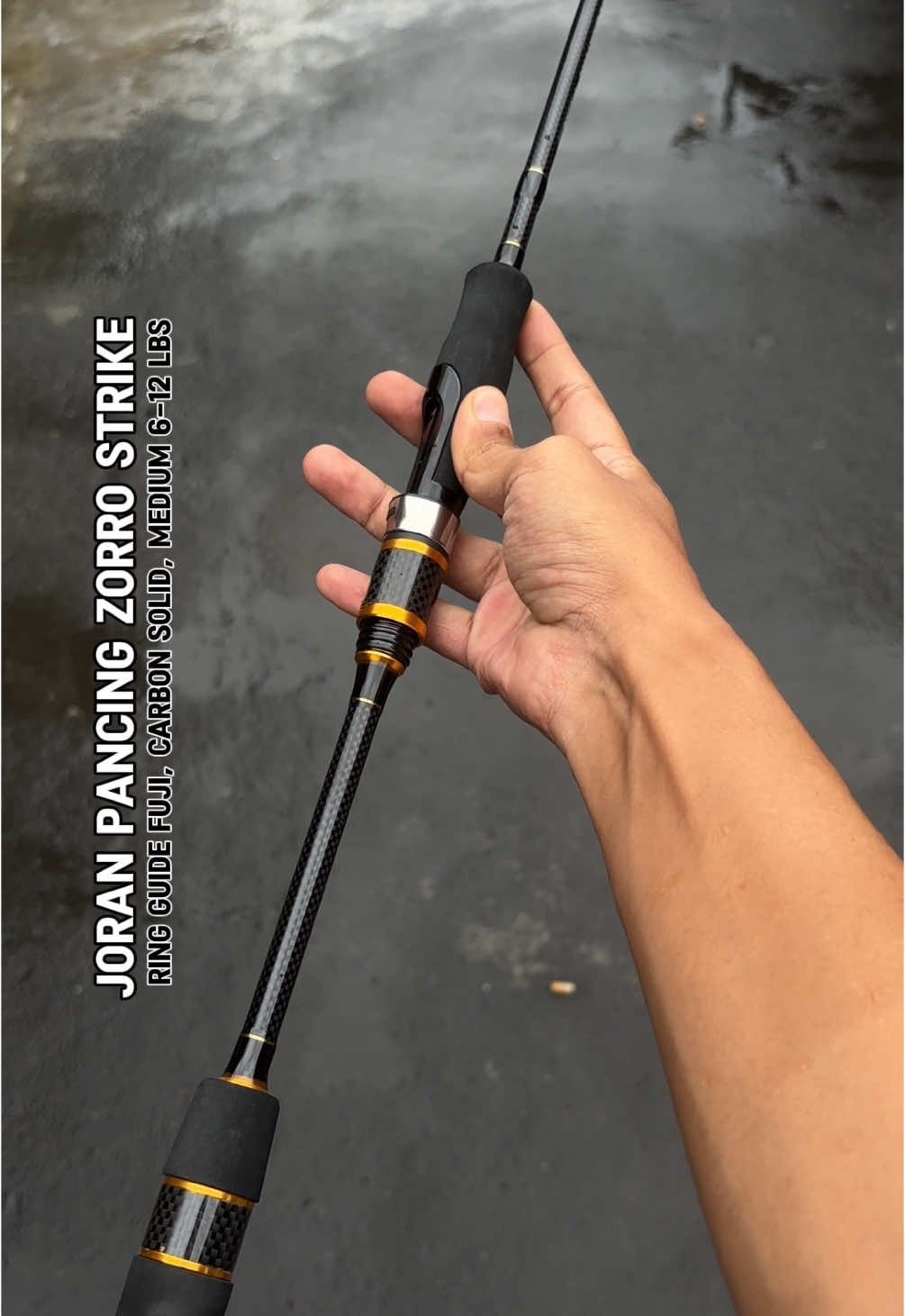 Joran carbon solid, ring guide fuji. Joran pancing zorro strike, medium 6-12 lbs, 602 (180 cm). #mancing #mancingmania #jagoanvideotrending #joranpancing #jorancarbonsolid #joranfuji #joranmedium #joranzorrostrike #zorrostrike 