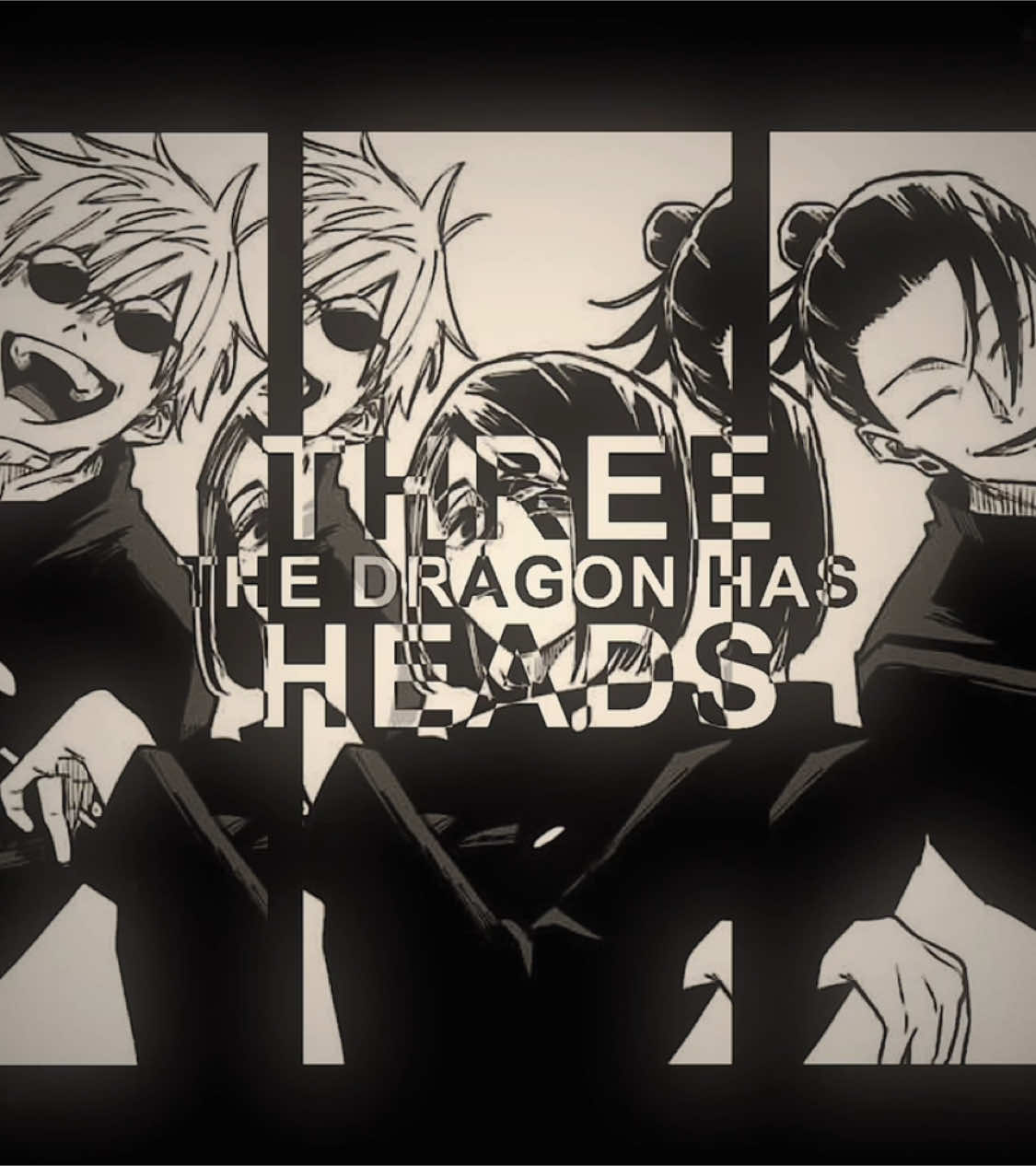 #GOJO , #SHOKO , #GETO . the dragon has three heads. #fyp #fy #fypage #satorugojo #shokoieiri #sugurugeto #gojoedit #shokoedit #getoedit #jjk #jjkedit #jujutsukaisen #trio #dragon #threeheads #irlyuji @🌟🌟🌟 @coco.🌟🧣🕊️ @Evie @bier @enzo ☆ stsg defender @izzy 🧩🌀 