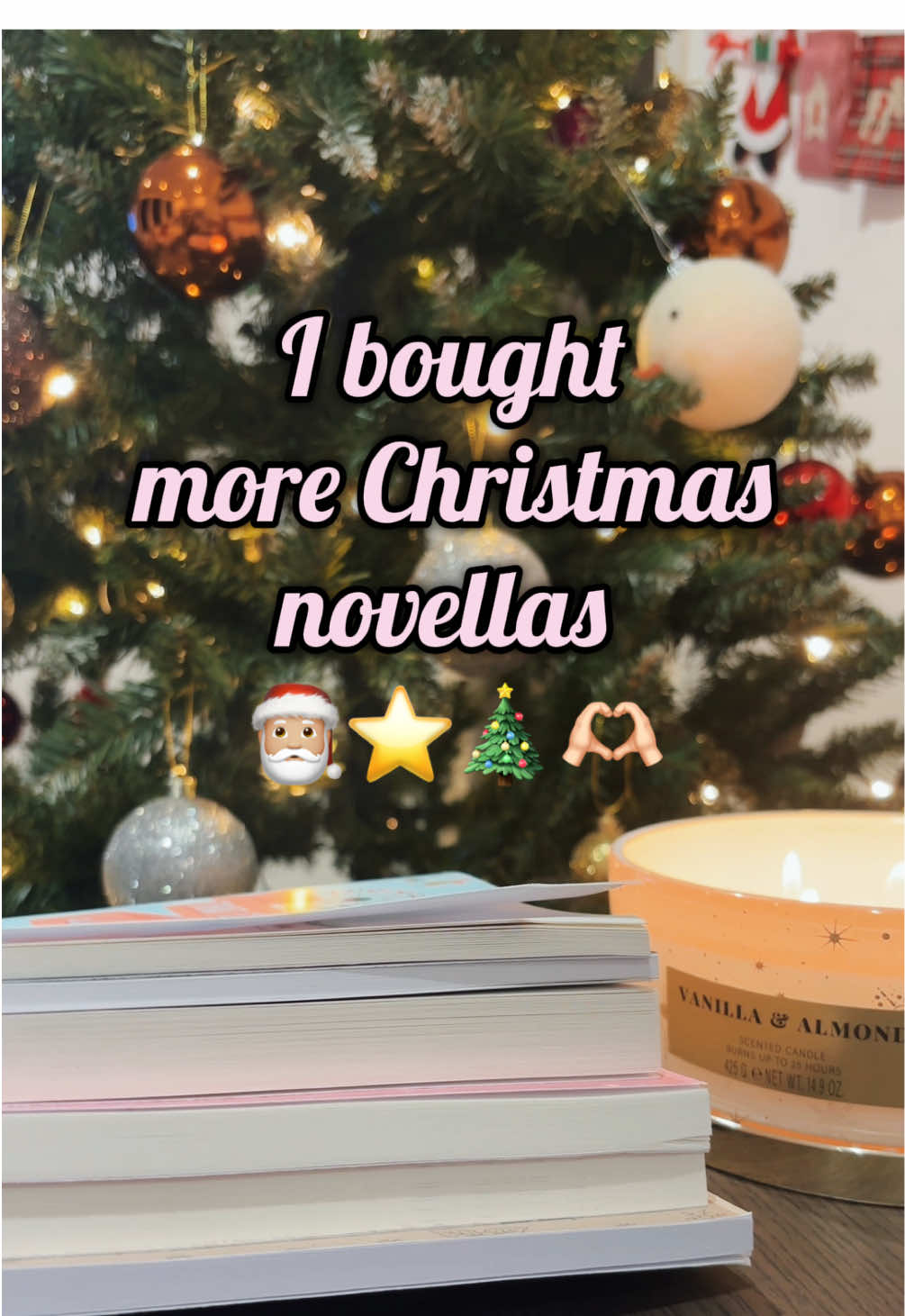 I’m not actually sure how I’m going to get through all my Christmas books, as it’s now the 20th December and I’ve not even made a dent in my pile 🙈 but I’m determined to get them all read before New Year 🤞🏻 Any here you’ve read or like the look of? 😌🎄 #bookhaul #christmasbooks #novella #holidaybooks #christmas #santa #daddy #spicybooks #smut #fyp #romancereader #festivefeels #cosyvibes #bookish #BookTok ##bookobsessed##newbooks