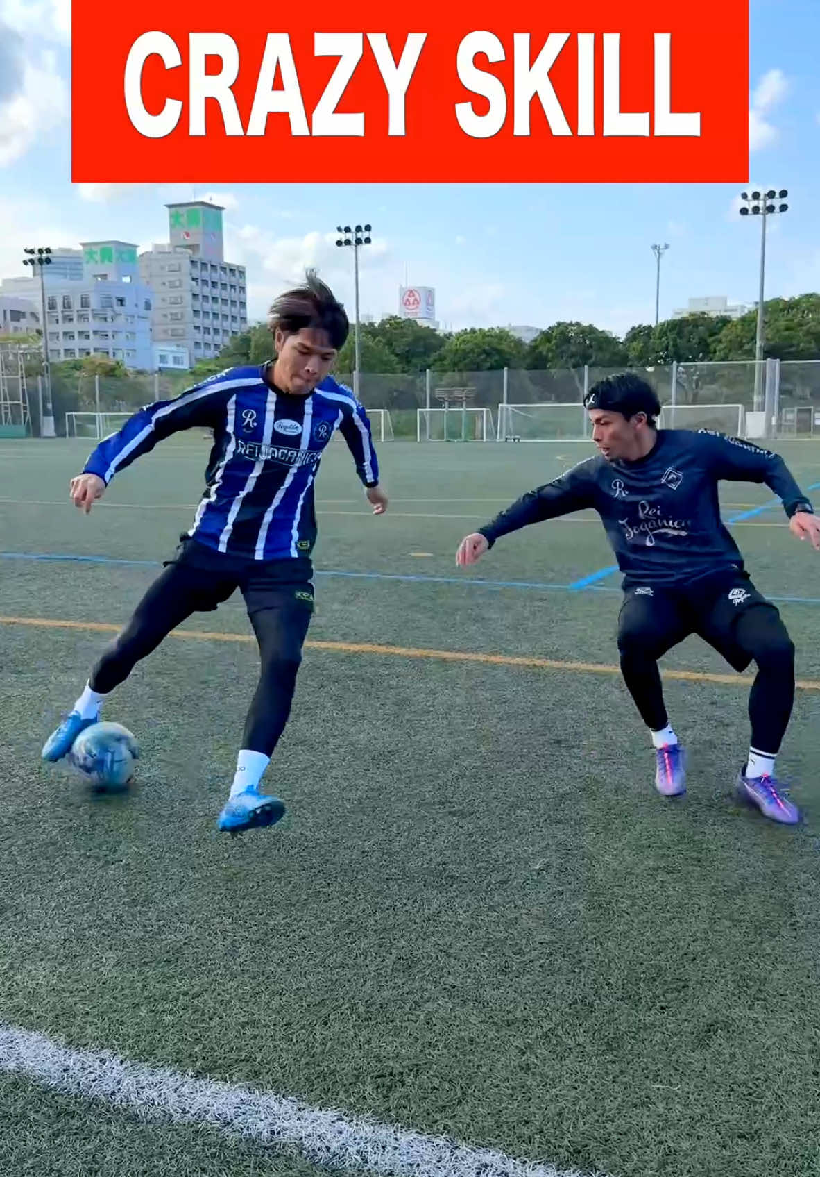 TRY THIS CRAZY SKILL🔥 #football #Soccer #footballskills #soccerskills #REGATEドリブル塾 #レガテドリブル塾 #サッカースクール #サッカー