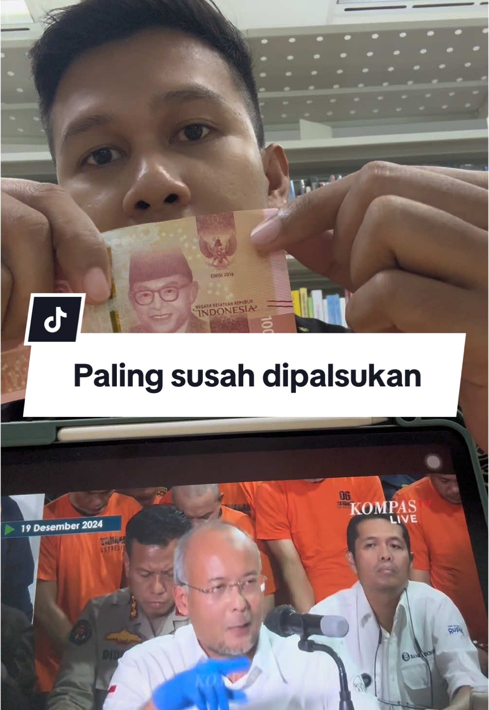 Bagian ini yang paling susah dipalsukan 