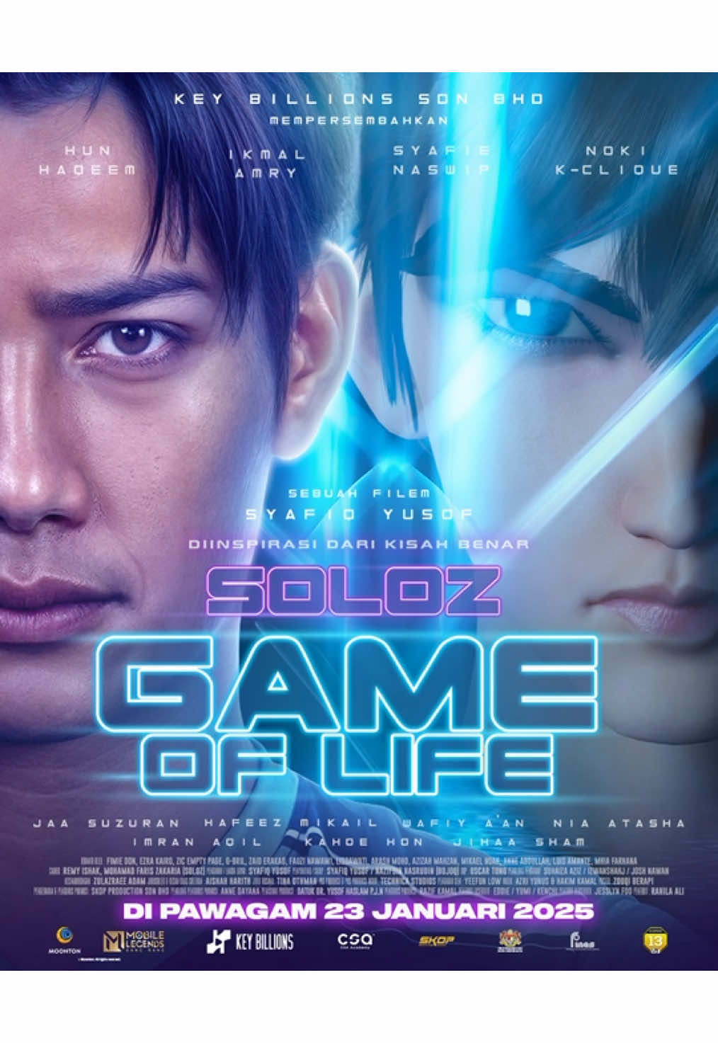 Korang mesti dah tak sabar kan bila tengok Teaser poster ni🤯 Nantikan dalam Filem Game Of Life Januari 2025 🔥🔥 Jalan Terus, Game Of Life 🔥 Dari pengarah Blockbuster Syafiq Yusof @fiq000s  . @key_billions @ikmalamry @ikhwanlee94 @ezrakairo @hunhaqeem @jaasuzuran @solozsoloz @wafiy_aan @realfimiedon @ijeebster @syafienaswip @kahoe.hon @mi_kaelnoah @jihaasham @airkadz_ @_g.bril_ @onlyfauzinawawi  @_anneabdullah08official @remyishak @sleepylllama @thehafeezmikail @zicemptypage  . #JalanTerus #Soloz #SkopProductions #KeyBillions #Filembaru #GameOfLife #GOL #MobileLegend #MLBB #MovieRecommendation #NewRelease