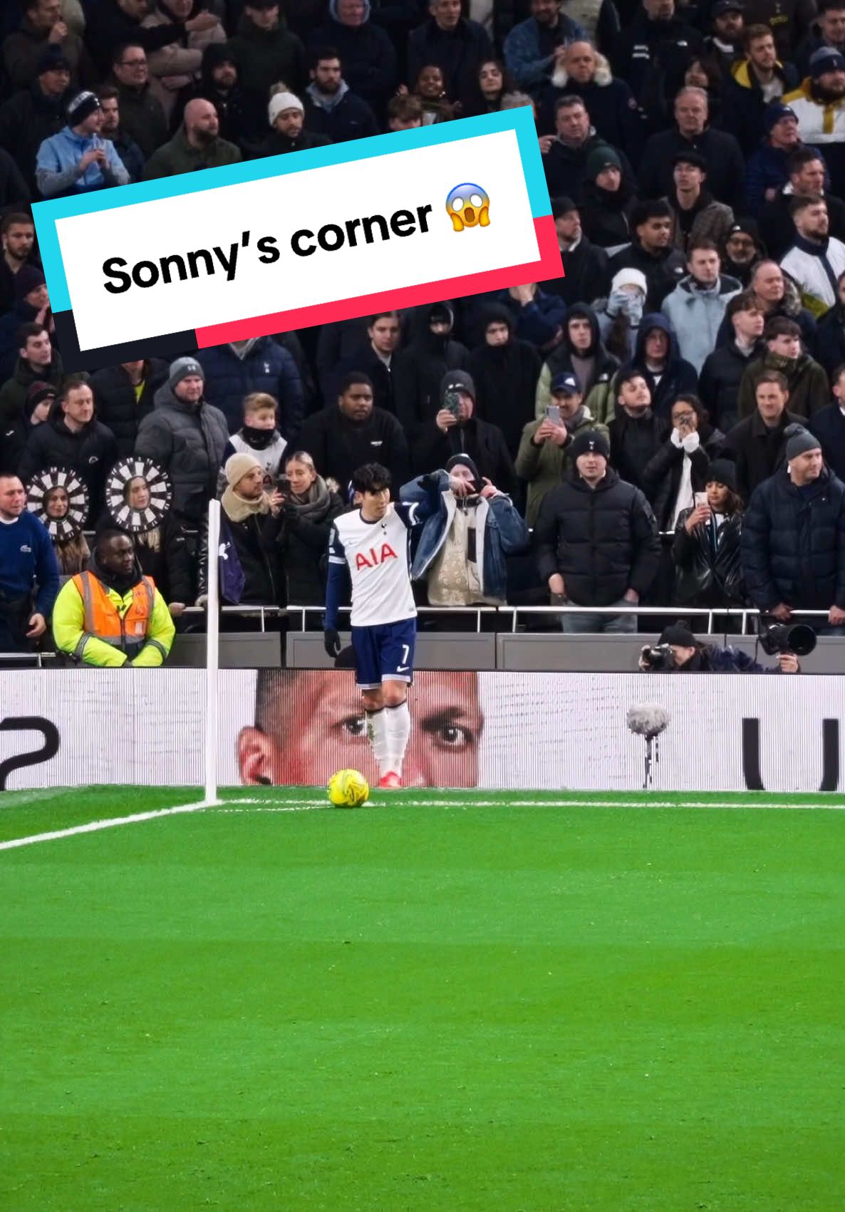 The perfect corner doesn’t exi-#SonHeungMin #Tottenham 