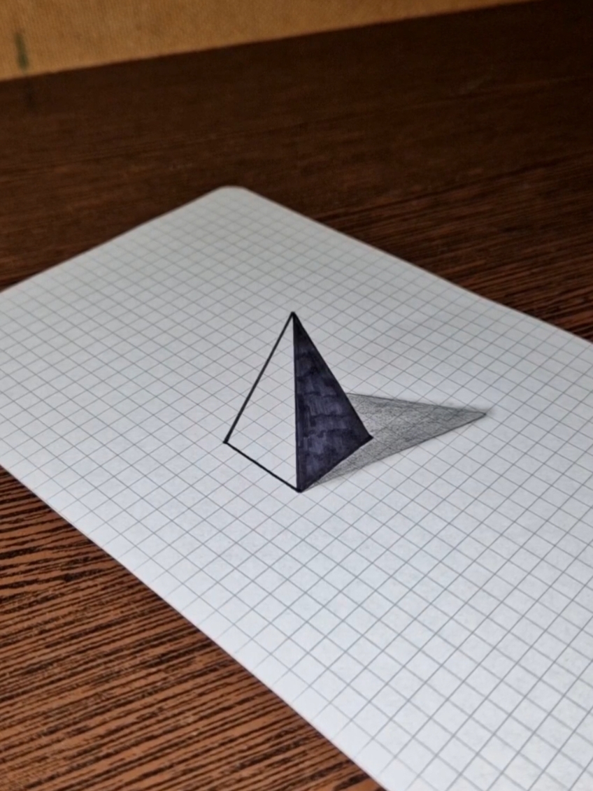 Tutorial 3D Illusion On Paper 🔥😲 #3dartist #3dartwork #3dart #tranding #letter #tiktoknews #magic #3dillusion #3ddrawing #amazing #fypp #crazy #videoviral #viraltiktokvideo #trendingvideo #tutorial #foryoupage #funny #fyp_viral_tiktok 