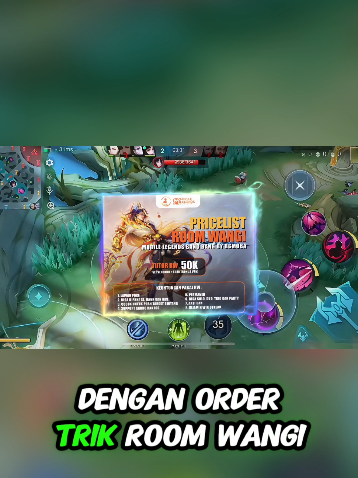 room wangi auto cepet  IMO cuy ,yang mau order langsung aja klik link di bio #fyppppppppppppppppppppppp #roomwangi #rw #fypmlbb #mobilelegends #mlbl #tutorroomwangi #seasonmlbb 