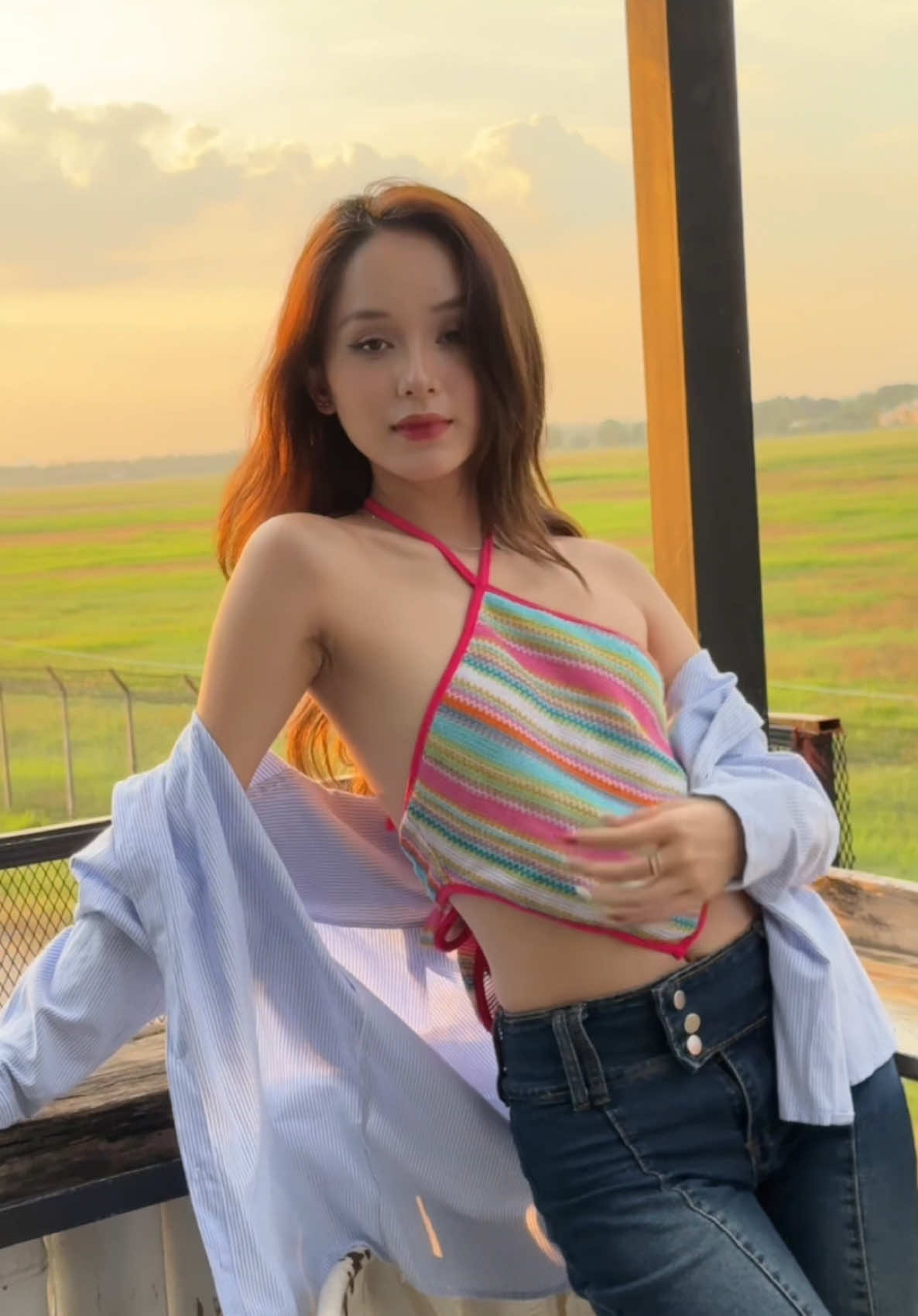 Cuộc đời từ khi em đến 🌥️🫶🏻🫶🏻  #47daklak #hoanghon #sunset #trending #xuhuong #fpyシ #viral 