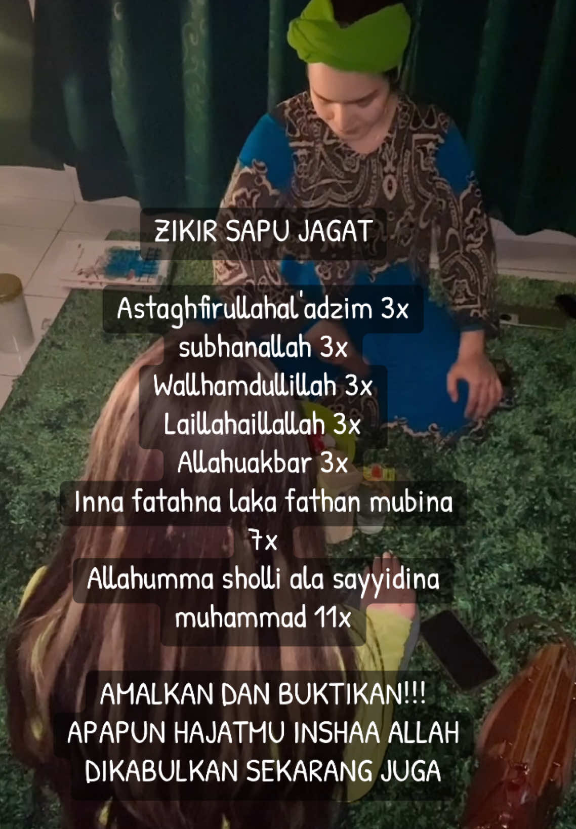 AMALKAN DAN BUKTIKAN!!! APAPUN HAJATMU INSHAA ALLAH DIKABULKAN SEKARANG JUGA #konsultasi #spritual #blackmagic #santet #sihir #aura #jodoh #rejeki #usaha #nyaisanaz 