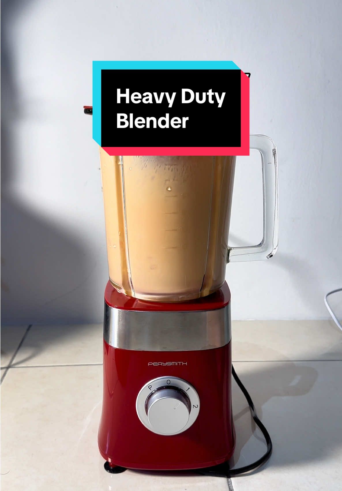 Heavy duty blender. 800 watt. 4 blades. Can blend anything with this blender. #blender #heavydutyblender #pengisar #pengisarserbaguna #perysmithblender #perysmith 