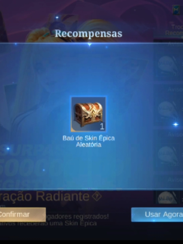 e aí qual skin você pegou no baú? #mlbbbr #mobilelegendsbangbang #mlbb #mlbbtiktok #mobilelegends #fyp #mlbblatam 