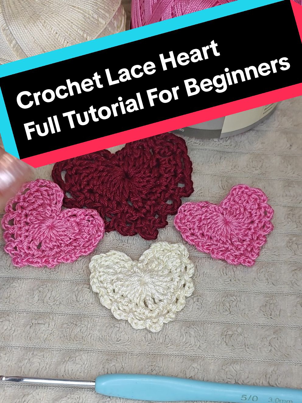 Did you find this master class difficult? #crochetheart #easytutorial #crochetforbeginners #crochetlove #crochetlace 