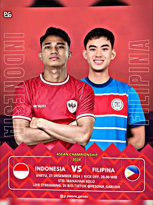 Indonesia melawan Filipina, pertandingan semakin panas! Masuk ke live dan beri dukungan!