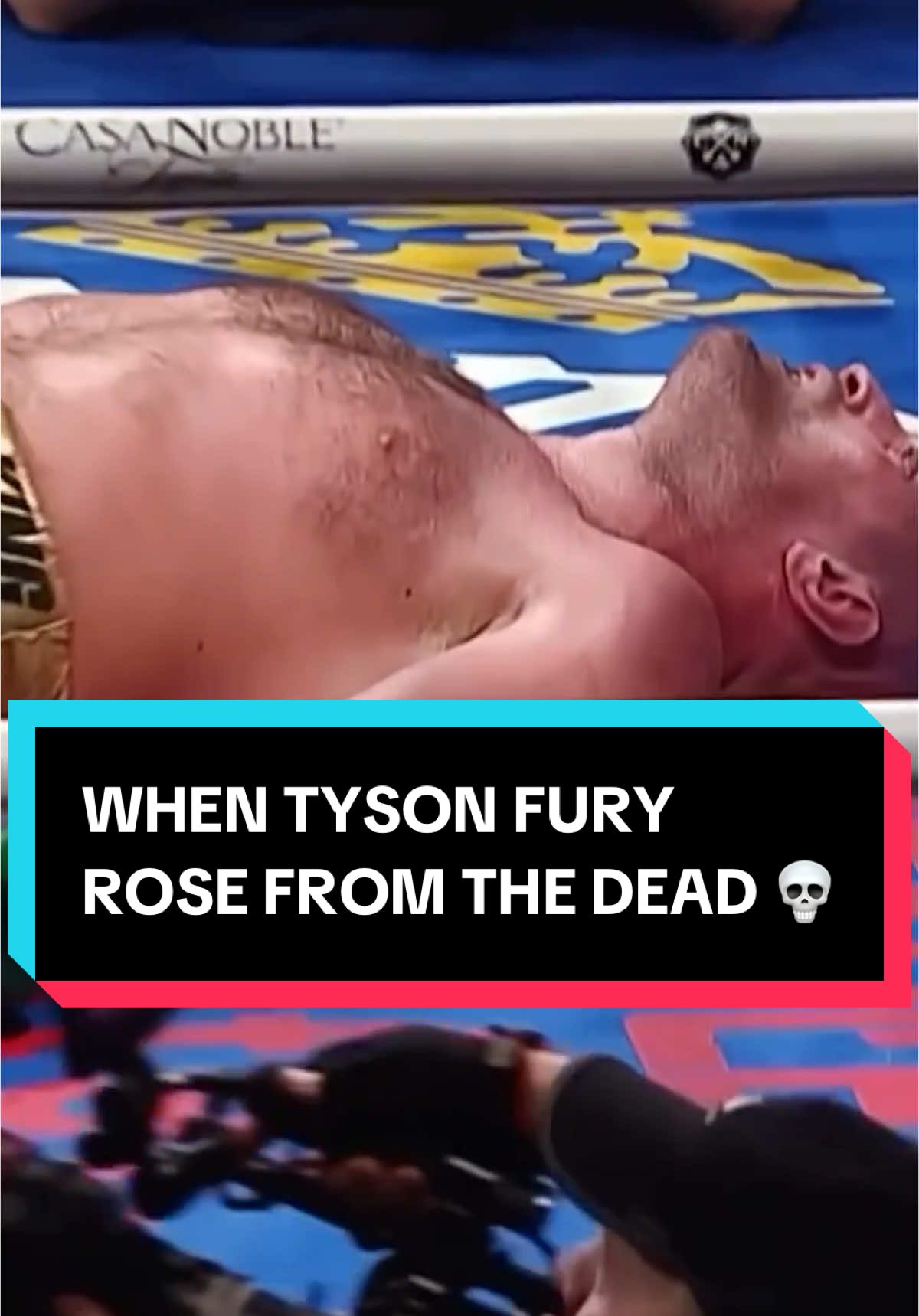 When Tyson Fury rose from the dead 💀 #usykfury2 #furyusyk #breakdown #tysonfury #fury #thegypsyking #oleksandrusyk #usyk #usykaa #riyadhseason #boxing #boxing🥊 #boxingtok #furywilder 