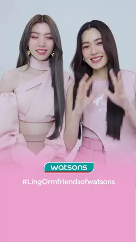 ครั้งแรกกับ Friends of Watsons “หลิงหลิง ศิริลักษณ์ คอง” & “ออม กรณ์นภัส เศรษฐรัตนพงศ์” 💜พร้อมความกรีนแฟลคของคู่ซี้ สุดเลิฟ #เพื่อนที่เหมือนคนรัก  #LingOrmfriendsofwatsons มาซัพพอร์ทโมเมนท์ของ #หลิงออม กันนะคะ​ ​ #รีวิววัตสัน #WatsonsTH  #LingOrm​ #ด้อมเจ้าความรัก