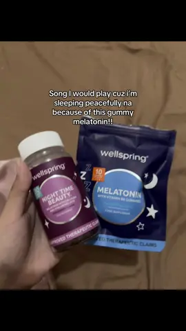 Kung hirap ka makatulog, perfect ‘to for you!! Yes po FDA approved, so safe sya for us!! Blue packaging (10pcs) - 1mg of melatonin  - with vitamins - Passion fruit flavor Purple packaging (30pcs) -3mg of melatonin - with collagen - with hyaluronic acid - strawberry flavor #wellspringph #wellspring #wellspringmelatonin #melatonin #melatoningummies #wellspringmelatoningummies 