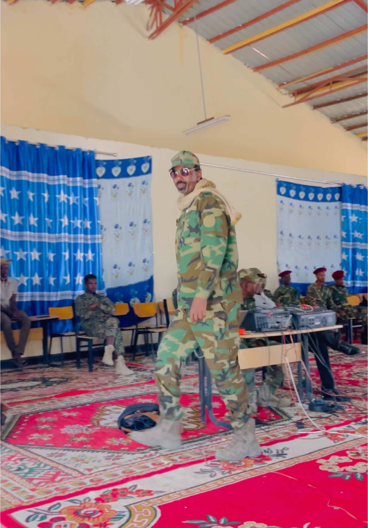 Taliyahha Ciidanka Booliska Puntland Gen Mumin Abdi Shire iyo Halgan