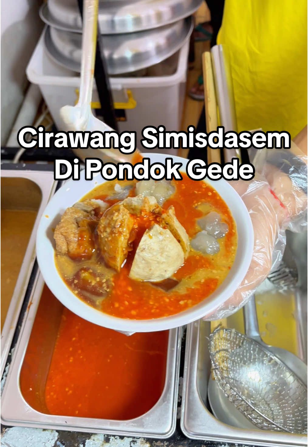 Cirawang Simisdasem yang kuah sausnya kentel dan nikmat banget. Bakso nya jumbo, lengkap dan super ngedaging. ada tulang rangu, aci dan juga tahu!  @cirawangsi'misdasem #TTPetualangPro #cirawangsimisdasem #cirawangsimisdasempondokgede #kulinerbekasi #kulinerjaktim