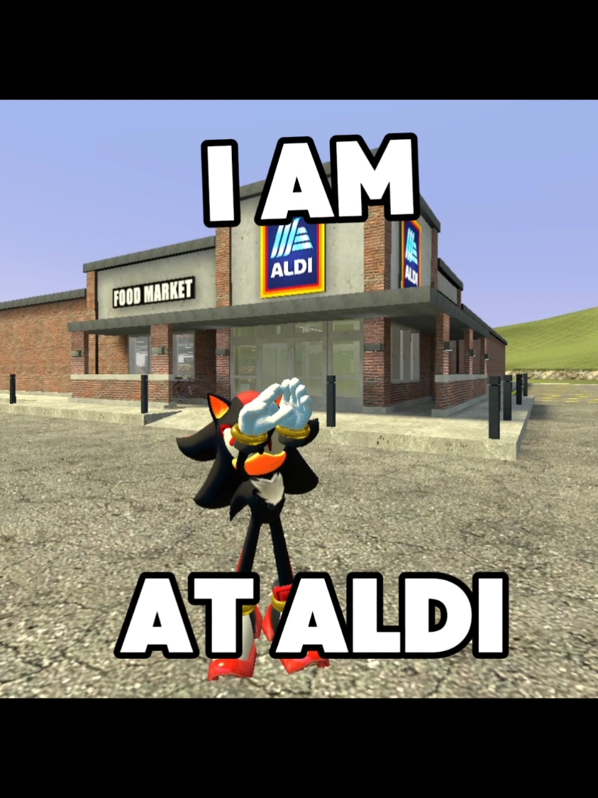 SHADOW AT ALDI? #shadowthehedgehog  #sonic3 #gmod #sonicthehedgehog #sonic 