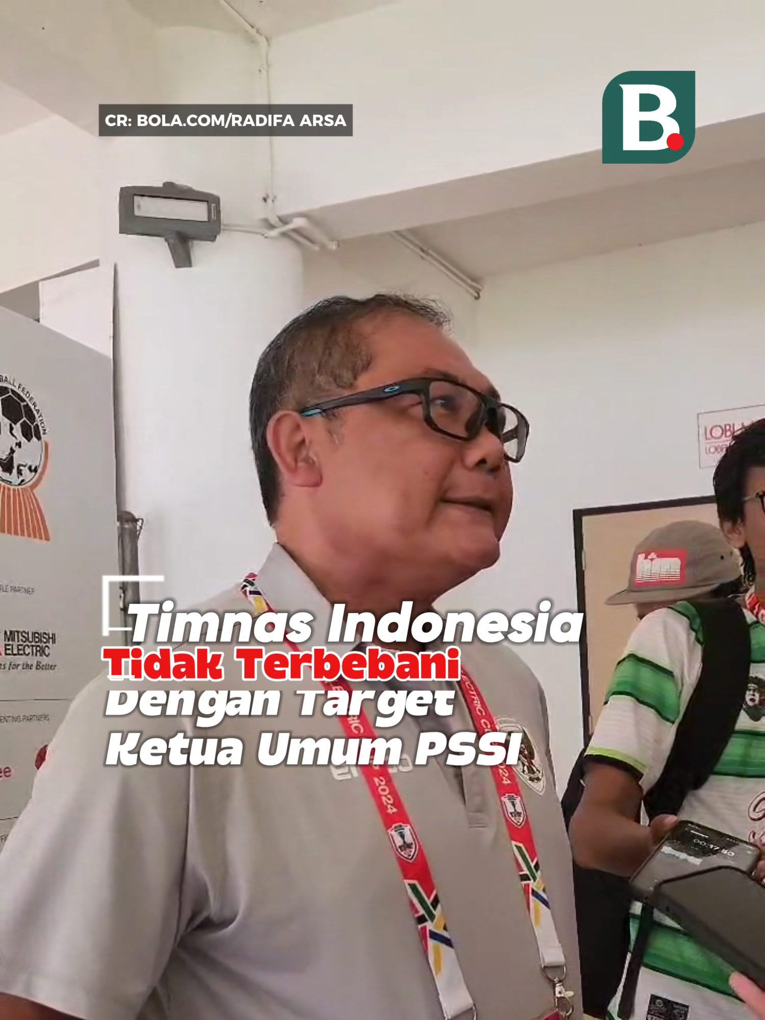 Sumardji pastikan para pemain Timnas Indonesia tidak terbebani dengan target Ketua PSSI vs Filipina #BolacomID #blclpt #mitsubishielectriccup #aseanutdfc #kitagaruda #timnasindonesia