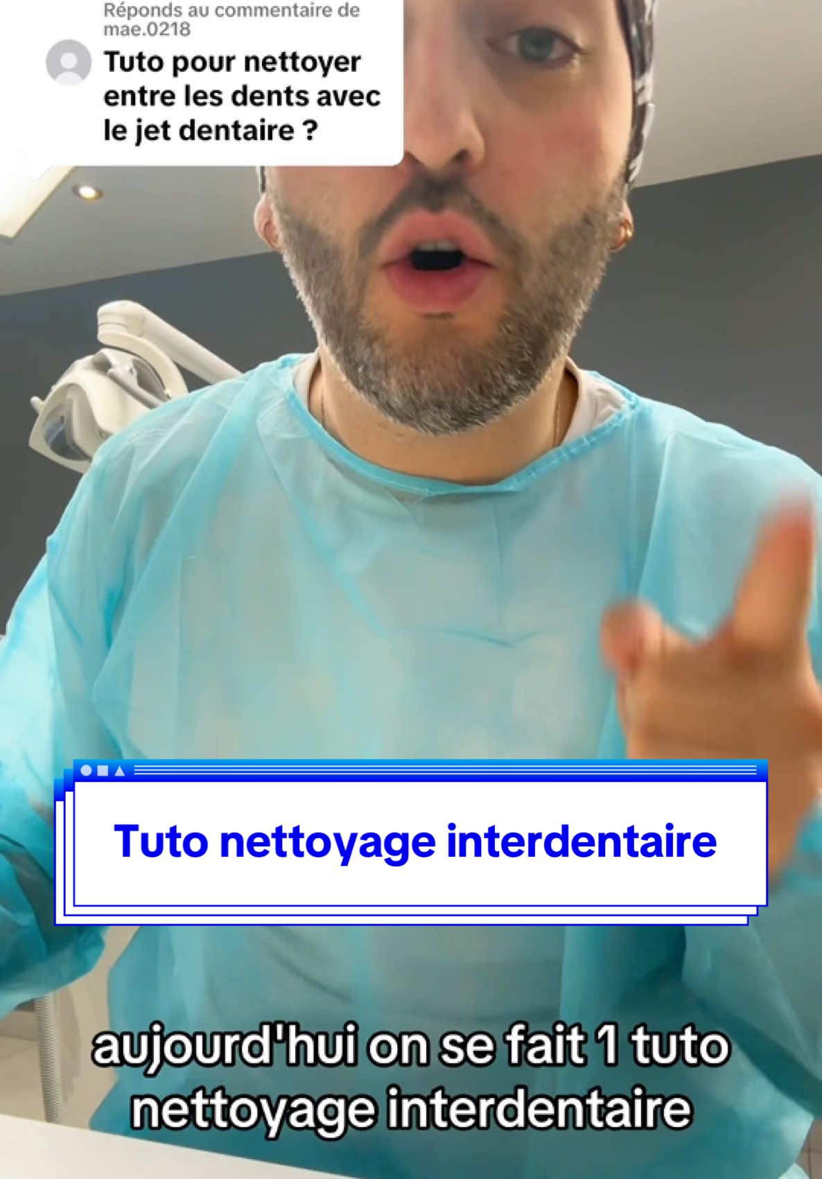 Tuto nettoyage interdentaire #fyp #oralhealth #dentist #dentistry #dentalteamfrance #teeth 