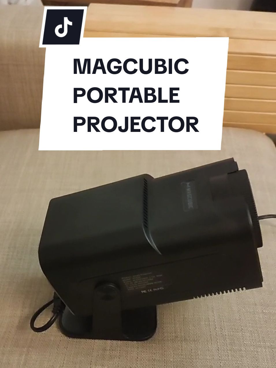 YES! It's with the extra money! . #projector #portableprojector #magcubic #movienight #cinema #fy #viral #trending #tiktokmademebuyit #tiktokshopmademebuyit 