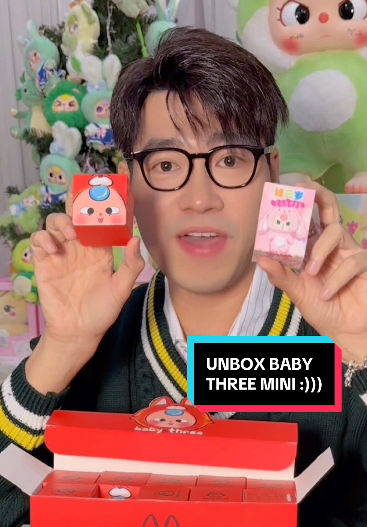 Replying to @Tuấn Nguyễn Hoàng Unbox full set Baby Three Mini =)))) Uy tín chưa mấy pàaaa :))) #thaybeou40 #babythree #unboxing #blindbox #unbox 