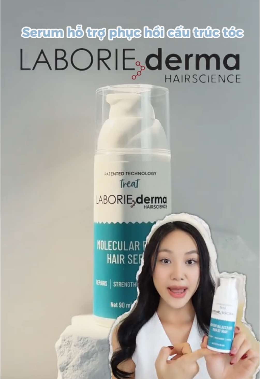 Mình đã phục hồi tóc như thế nào sau khi nhuộn 7749 màu 🤡  #laboriederma #lipidbond #duongtoc #phuchoitoc #tochuton #haircare 