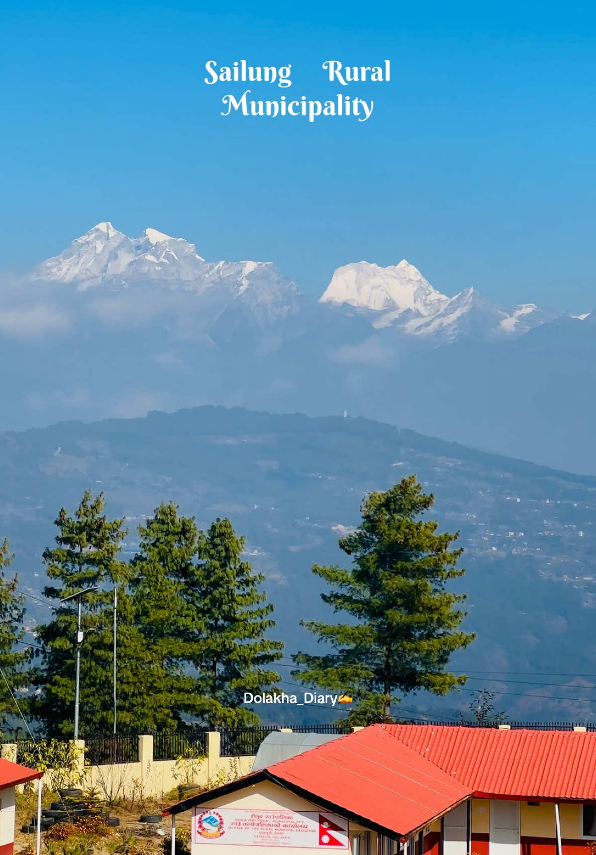 Sailung Rural Municipality Dolakha #exploredolakha😊 #KalinchokMandir #GaurishankharHimal #Charikot_Dolakha #KharidhungaSnowfall #VisitDolakha2025 #SailungPalika2025 Dolakha_Diary✍️