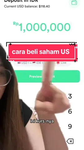 Cara beli saham US dari awal sampe akhir‼️ Semoga berguna🫶 . ##fyp##foryoupage##keuangan##duit##cuan##tabungan##investasi##samasamabelajar##menabung##pensiun##finansial##reksadana##menabungcerdas##saham##edukasikeuangan##samasamabelajar##kartukredit##uang##longervideos