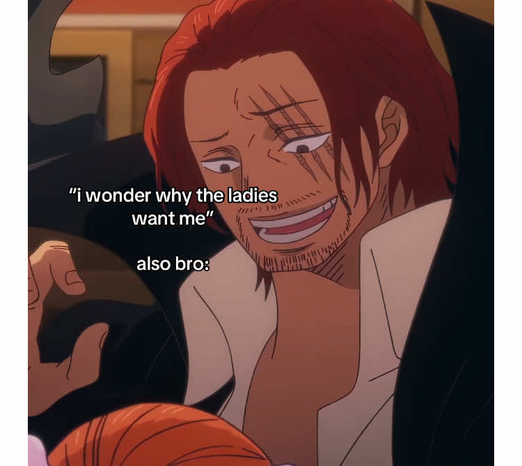 he can rizz my entire bloodline including the future generations UGHHHH MY MANNNN!!!  #shanks #akagaminnie #shanksismine #onepiece #xyzbca #fyp #shankswifeyreall 