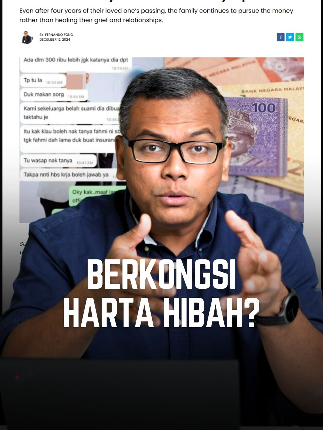 Berkongsi harta hibah? Boleh ke? Ha jom dengar I explain dalam video ni. And I nak dengar juga la, you guys ni dah ada takaful hibah ke belum? #financialfaiz #harta #hibah #takaful #takafulhibah #lifeinsurance #TikTokGuru