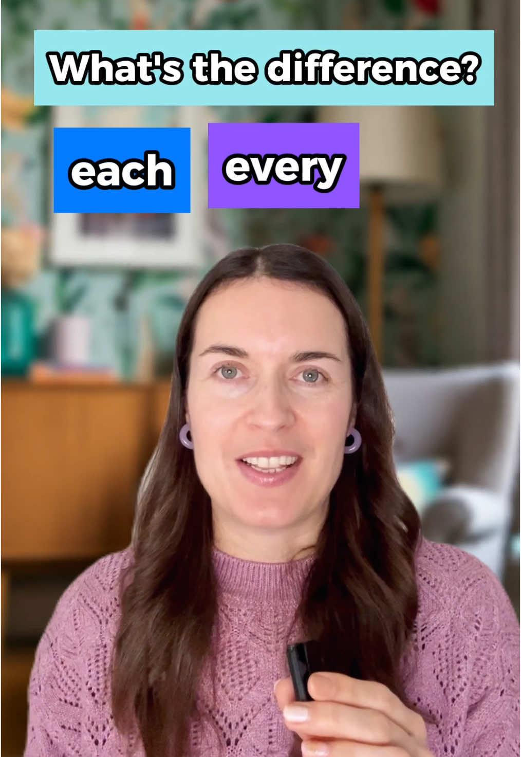 EACH and EVERY - what’s the difference in English? 🇬🇧 #englishgrammar #grammar #englishvocabulary #ingles #inglese #englisch #anglais #angielski 